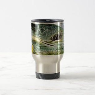 Eric Ravilious - The Wilmington Giant, Travel Mug