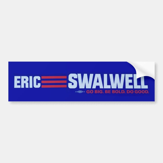 Eric Swalwell for President Bumper Sticker (Front)