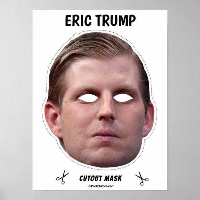 ERIC TRUMP Halloween Mask Poster (Front)