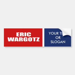 ERIC WARGOTZ FOR SENATE BUMPER STICKER