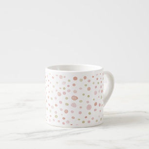Erica Confetti Watercolor Dots Espresso Mug