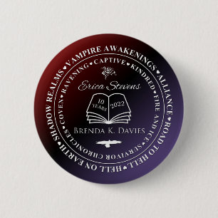 Erica Stevens Brenda K Davies 10 Year Anniversary 6 Cm Round Badge