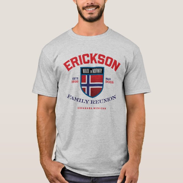 Erickson Reunion - Williamson Shirt (Front)