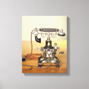 Ericsson Telephone, 1890 Canvas Print