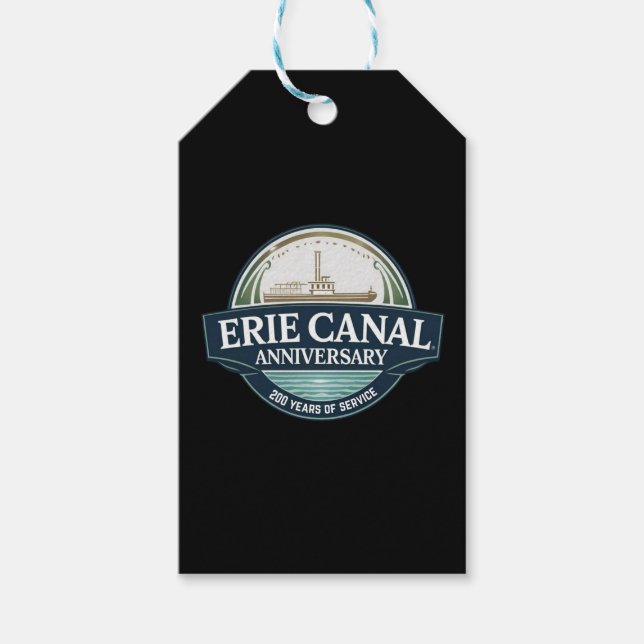 Erie Canal 200th Anniversary Gift Tags (Front)