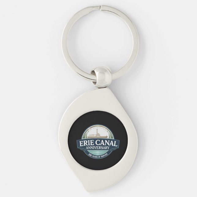 Erie Canal 200th Anniversary Key Ring (Front)
