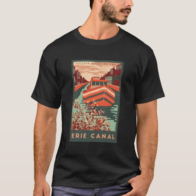 Erie Canal Premium Travel Tee (Front)