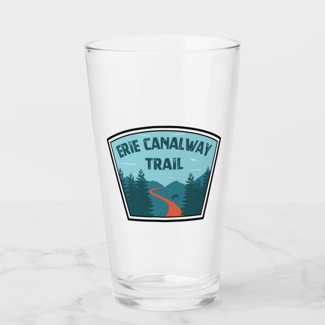 Erie Canalway Trail Glass (Front)