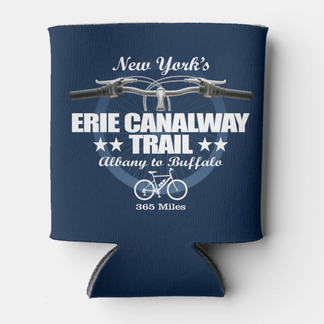 Erie Canalway Trail (H2) Can Cooler (Front)