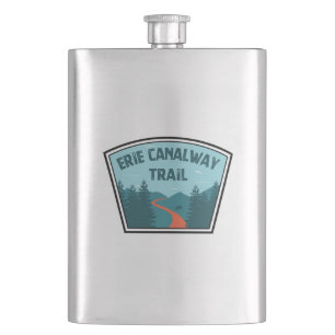 Erie Canalway Trail Hip Flask