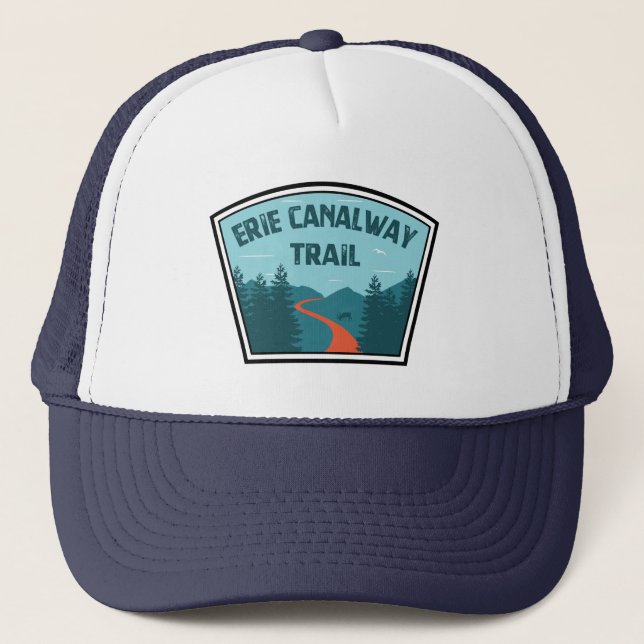 Erie Canalway Trail Trucker Hat (Front)
