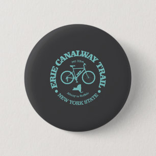 Erie Cway Trail Cycling _1 6 Cm Round Badge