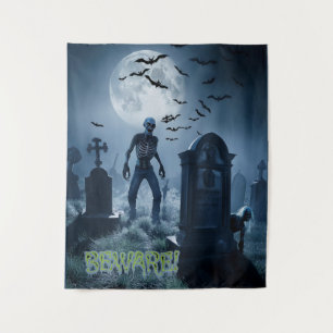 Erie Halloween  Tapestry