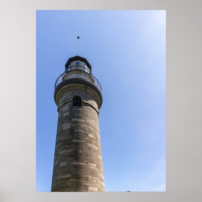 Erie Land Lighthouse Poster (Front)