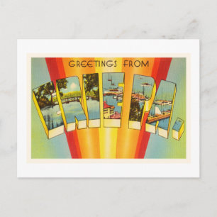 Erie Pennsylvania PA Old Vintage Travel Souvenir Postcard