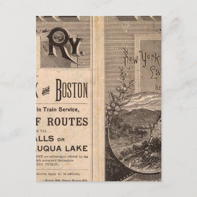 Erie Railway Postcard (Front)