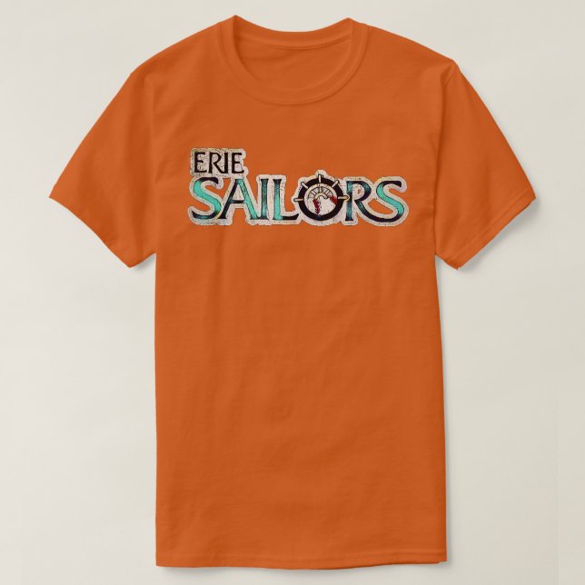 Erie Sailors Baseball T-Shirt (Design Front)