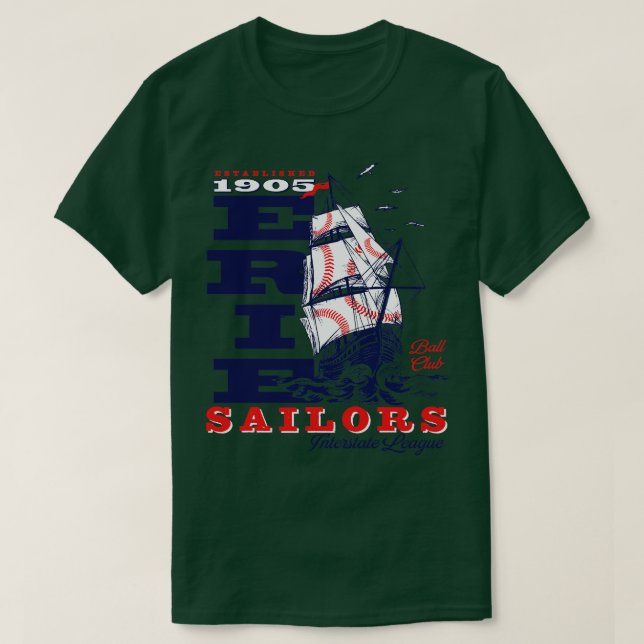 Erie Sailors T-Shirt (Design Front)