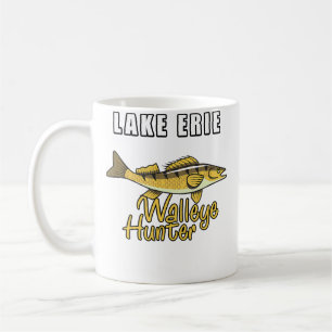 Erie Walleye Hunter Tournament Fishing Coffee Mug