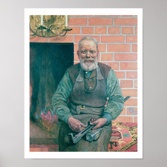 Erik Erikson, The Blacksmith Poster (Front)