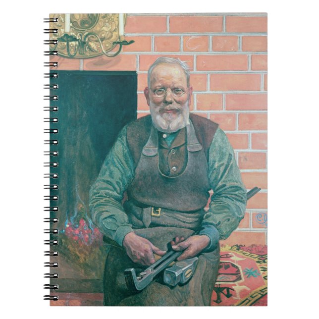 Erik Erikson, The Blacksmith Spiral Notebook (Front)