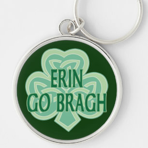 Erin Go Bragh Celtic Knot Key Ring