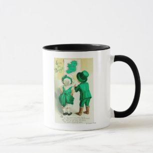 Erin Go Bragh Couple Looking at Ireland Map Mug