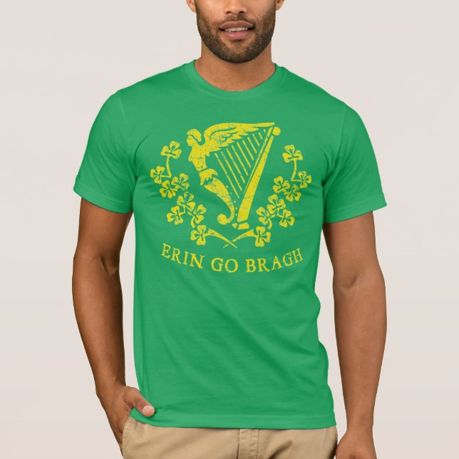 Erin Go Bragh Harp Tees (Front)