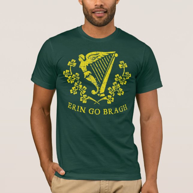 Erin Go Bragh Harp Tees (Front)