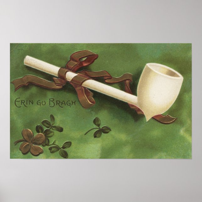 Erin Go Bragh, Ivory Pipe Poster (Front)