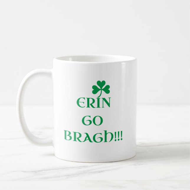 "ERIN GO BRAGH" Mug (Left)