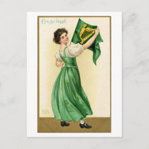 Erin go bragh postcard