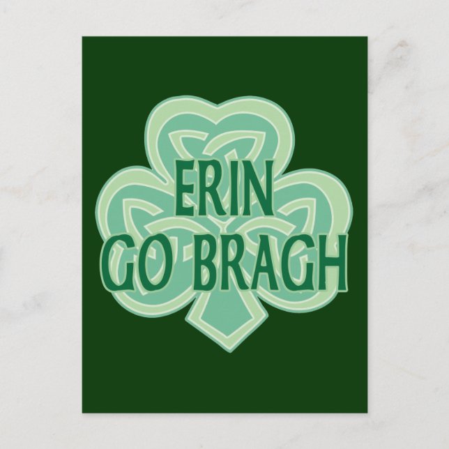 Erin Go Bragh Postcard (Front)