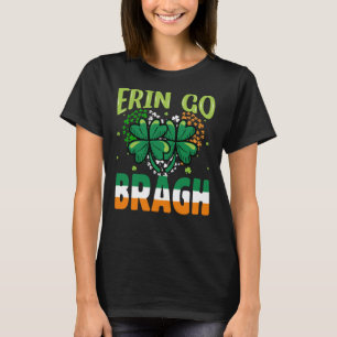 -Erin Go Bragh Shamrock St. Patrick’s Design-60879 T-Shirt