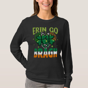 -Erin Go Bragh Shamrock St. Patrick’s Design-60879 T-Shirt