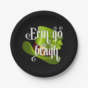 Erin go Bragh St. Patrick's Day Party Paper Plate