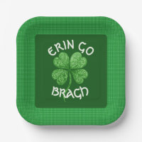Erin Go Brah Plates