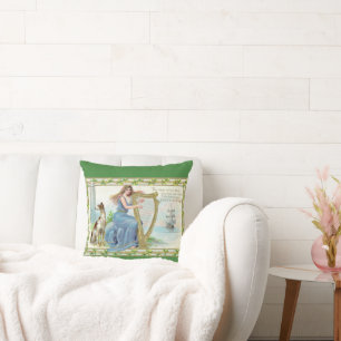Erin Mavourneen Irish Throw Pillow