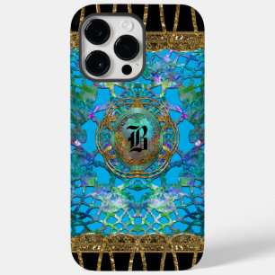 Erington Bleu Protective Pretty Monogram  Case-Mate iPhone 14 Pro Max Case