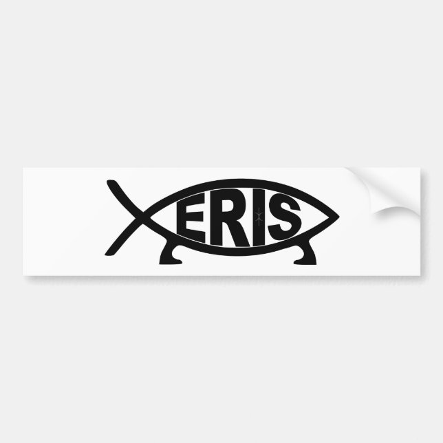 Eris fishy bumper sticker (Front)