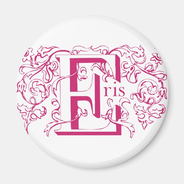 Eris Fuchsia magnet (Front)