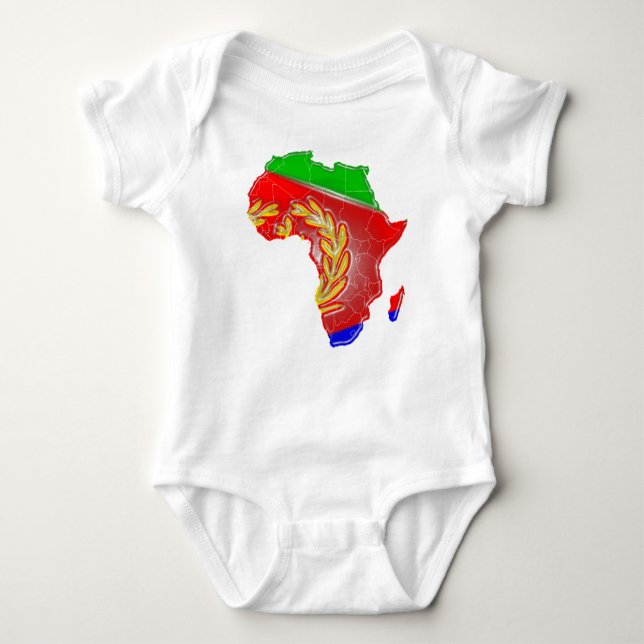 Eritrea Baby Bodysuit (Front)