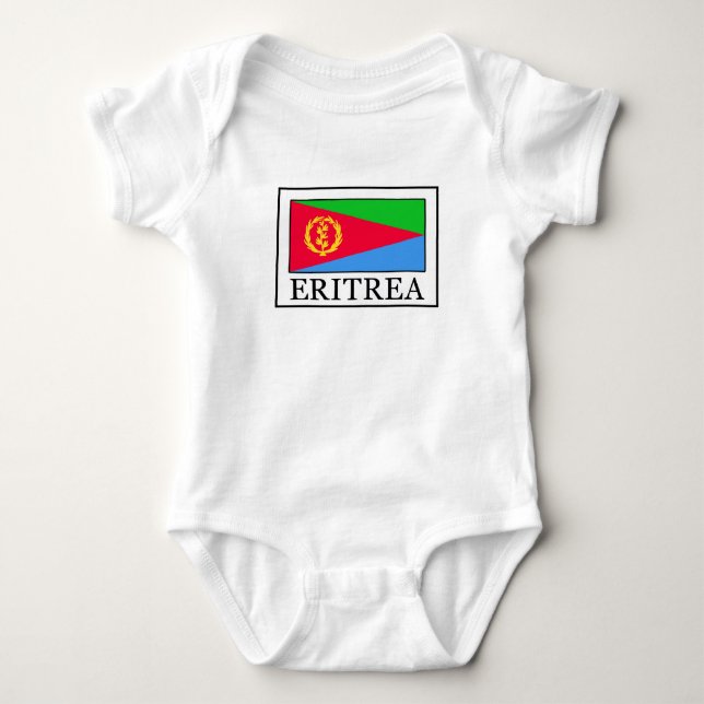 Eritrea Baby Bodysuit (Front)
