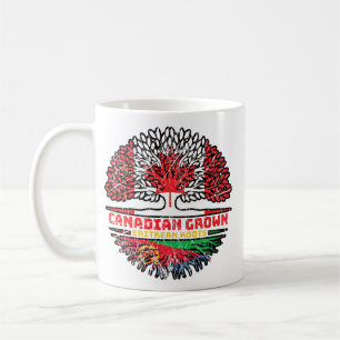 Eritrea Eritrean Canadian Canada Tree Roots Flag Coffee Mug