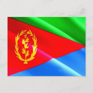 Eritrea - Eritrean Flag - Postcard