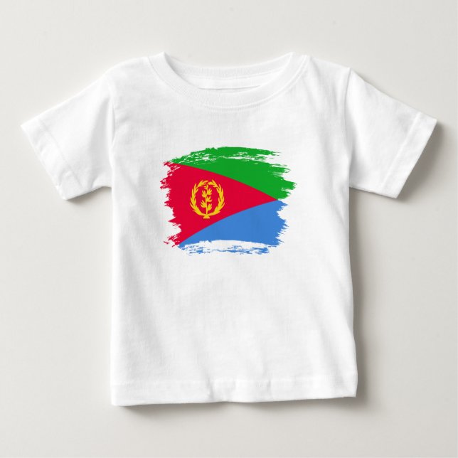 Eritrea flag baby T-Shirt (Front)