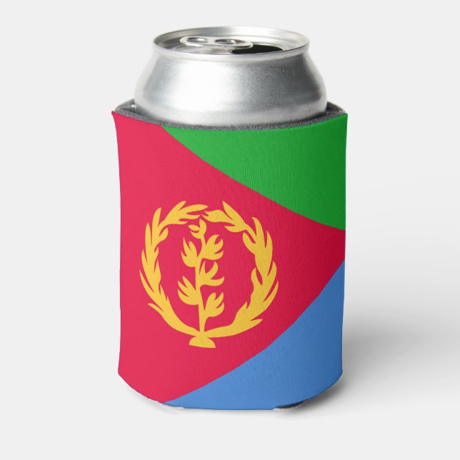 Eritrea Flag Can Cooler (Can Back)