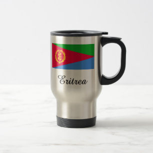 Eritrea Flag Design Travel Mug