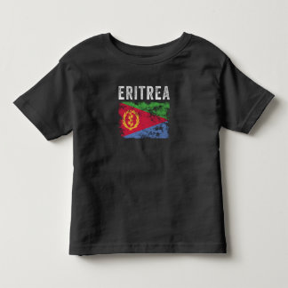 Eritrea Flag Distressed - Eritrean Flag Toddler T-Shirt