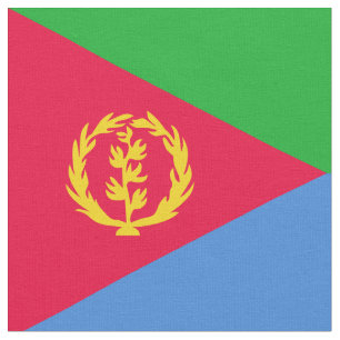Eritrea flag fabric